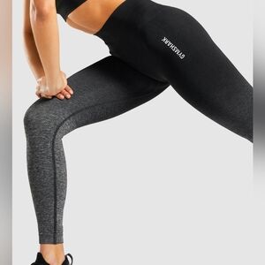 Gymshark Adapt Seamless Ombre Leggings Black Gray XS